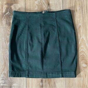 Free People Modern Femme Plaid Skirt